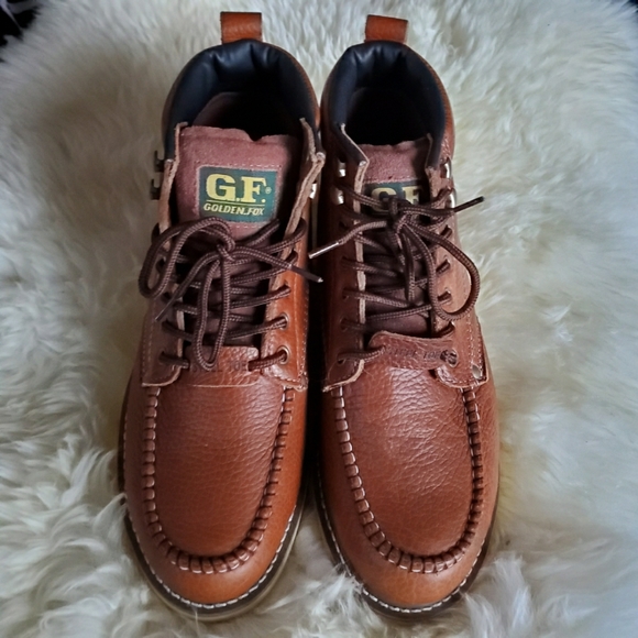 Golden Fox Other - Golden Fox Steel Toe Work Boots size 9 men